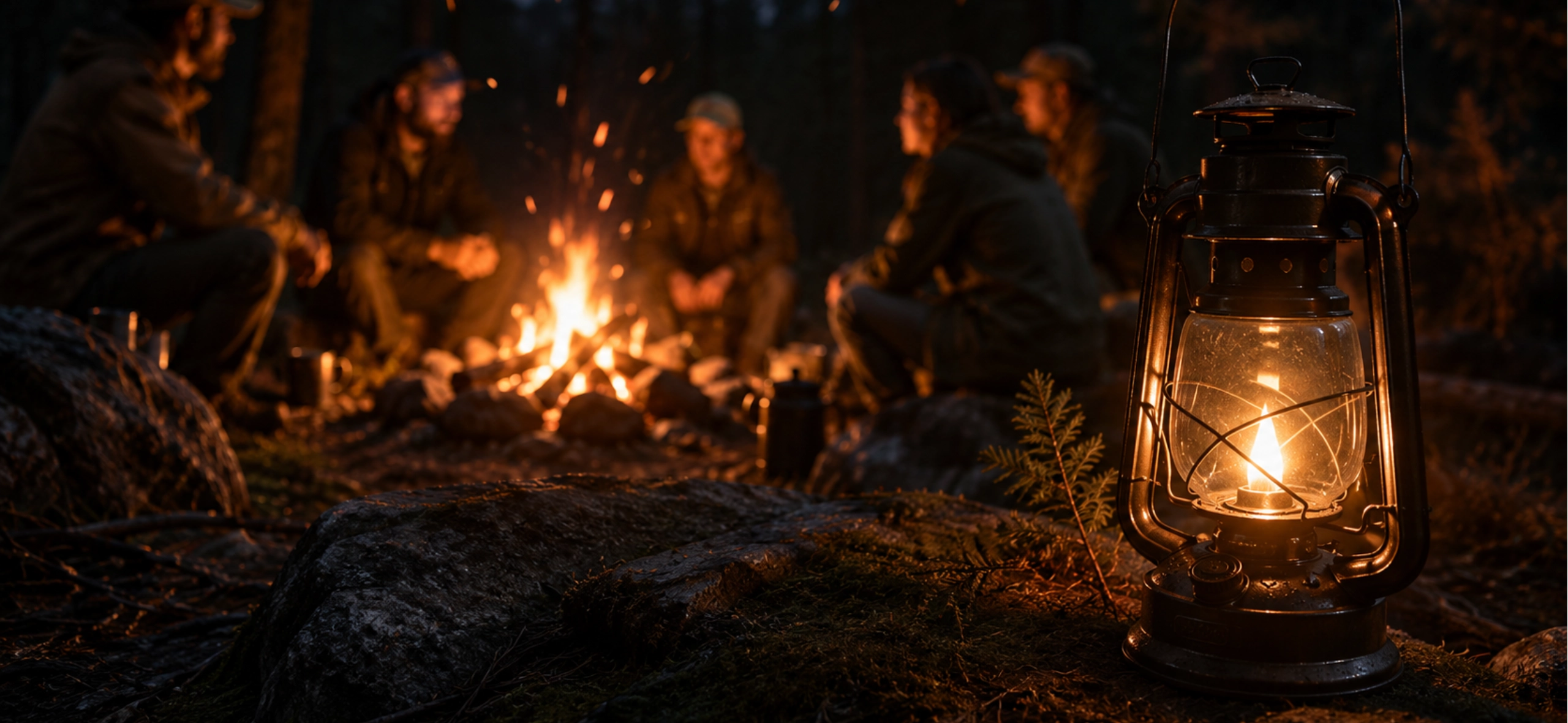 Oriëntatie in het bos met kaart en kompas