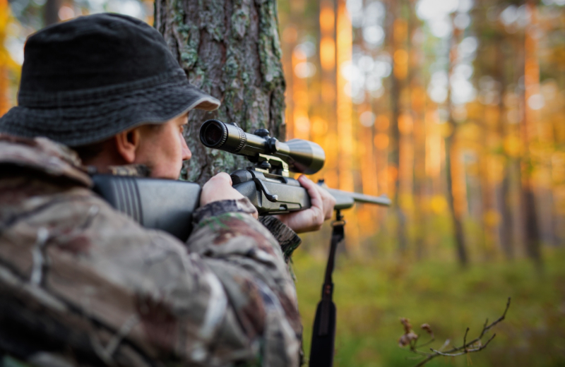 Vrouw richten met een handboog op een shooting range. Vrouw richten met een handboog op een shooting range. - Oxtarn Clinics & Adventures